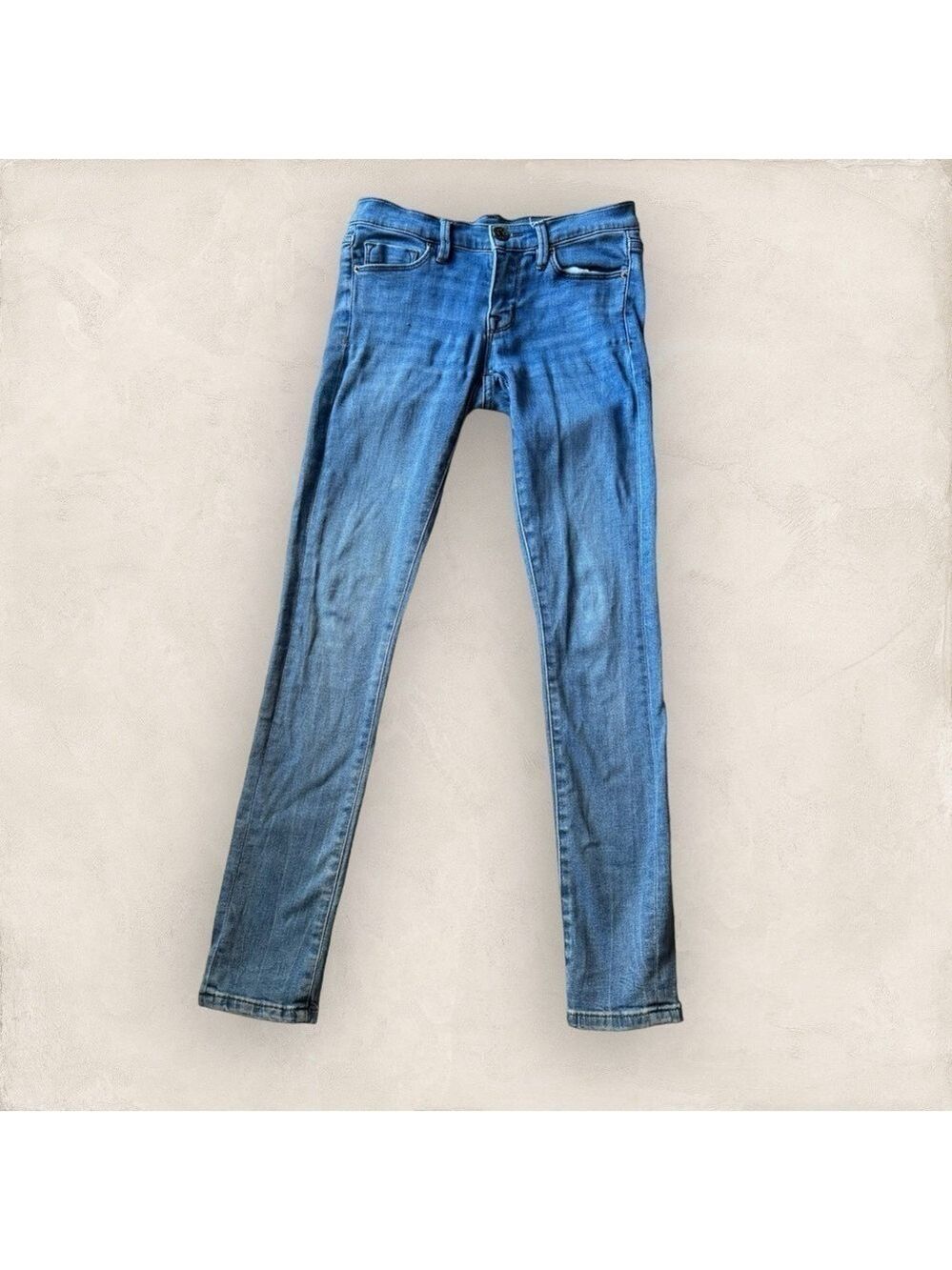 BDG Urban Outfitters Denim 25W Twig mid rise blue jean belt loops 6 pockets